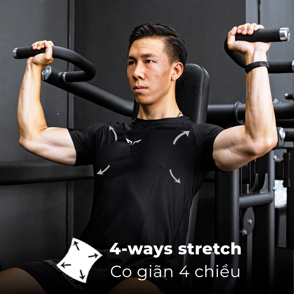 Áo Thể Thao Pro Fitness W193, Chất Vải Nhẹ, Nhanh Khô, Co Giãn Thoải 4 Chiều, Thoải Mái Vận Động