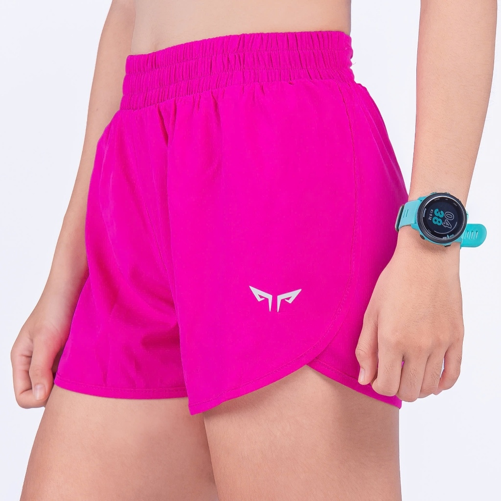 Quần Chạy Bộ Nữ 2 Lớp Wolf Active Fly Up 114, Quần Chạy Bộ Xẻ Cao, Chất Vải Cao Cấp, Nhẹ, Nhanh Khô