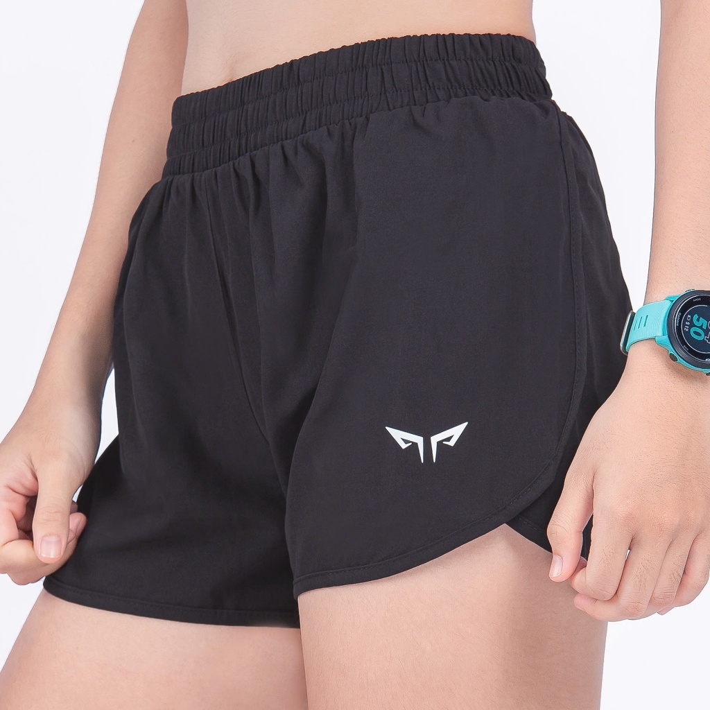 Quần Chạy Bộ Nữ 2 Lớp Wolf Active Fly Up 114, Quần Chạy Bộ Xẻ Cao, Chất Vải Cao Cấp, Nhẹ, Nhanh Khô