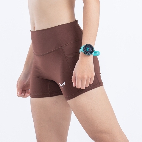Quần Short Chạy Bộ Nữ, Tập Gym Có Túi Wolf Active Flex V1 180 , Chất Vải Mềm Mịn, Co Giãn 4 Chiều