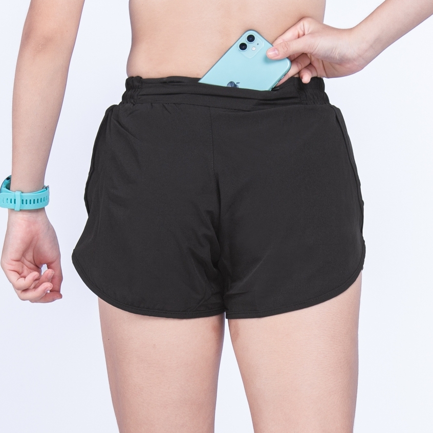 Quần Chạy Bộ Nữ Wolf Active Essential Run V2 W112, Form Dáng Cực Đẹp, Chất Vải Siêu Nhẹ, Nhanh Khô