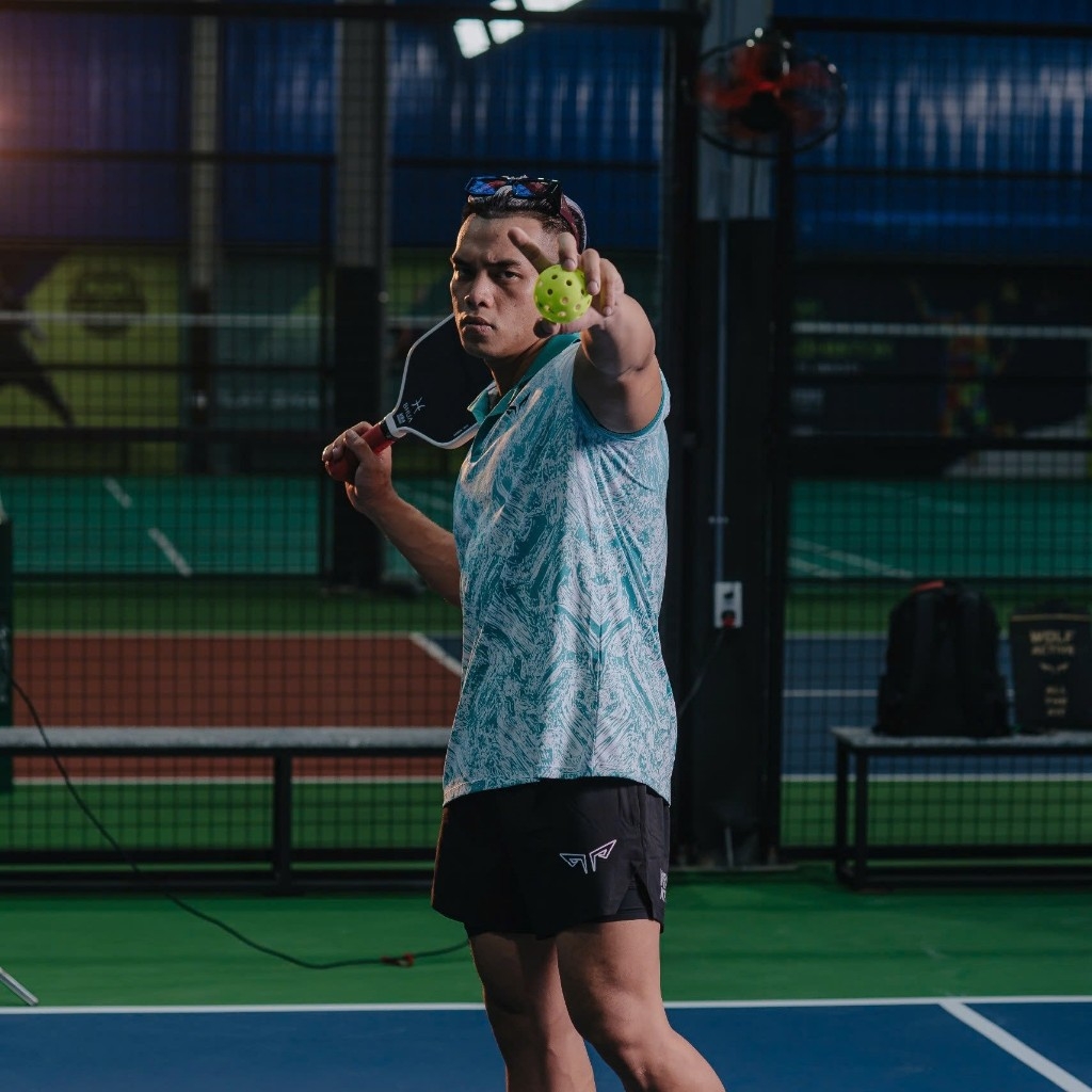 Áo Polo Pickleball Nam Wolf Active Ocean Man W156, Chất Vải Wolf Pro Cao Cấp, Thoáng Khí, Mát Mẻ