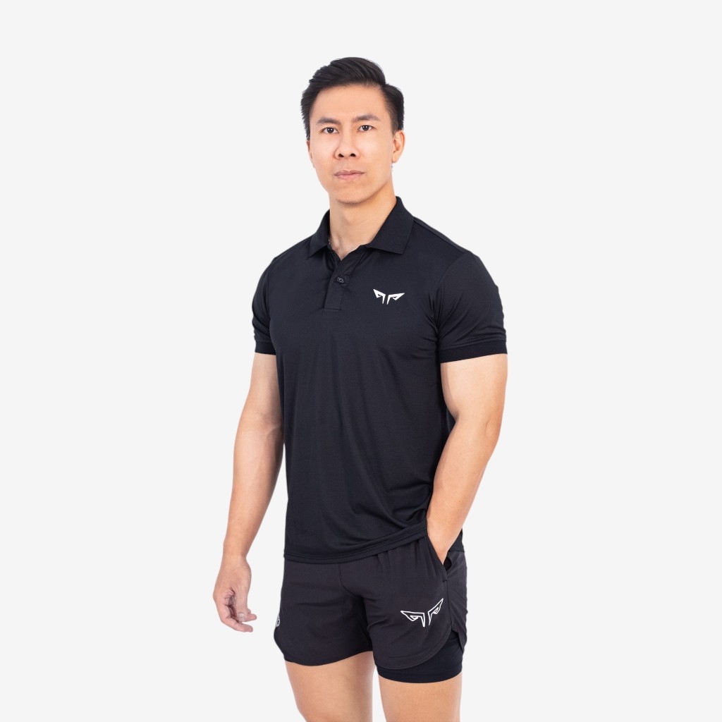 Áo Polo Nam Thể Thao Pickleball Wolf Active Pro Active W210, Chất Vải Mềm Mịn, Thấm Hút Mồ Hôi