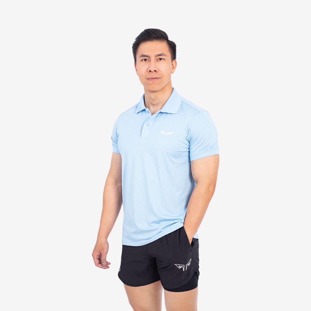 Áo Polo Nam Thể Thao Pickleball Wolf Active Pro Active W210, Chất Vải Mềm Mịn, Thấm Hút Mồ Hôi