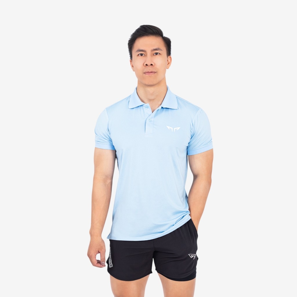 Áo Polo Nam Thể Thao Pickleball Wolf Active Pro Active W210, Chất Vải Mềm Mịn, Thấm Hút Mồ Hôi