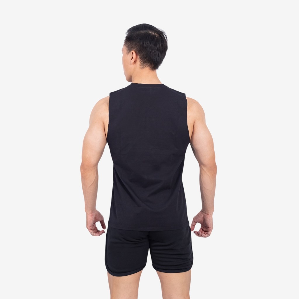Áo Tanktop Nam Tập Gym Wolf Active Titan Power W226, 100% Cotton Cao Cấp, Thấm Hút Mồ Hôi Cực Tốt