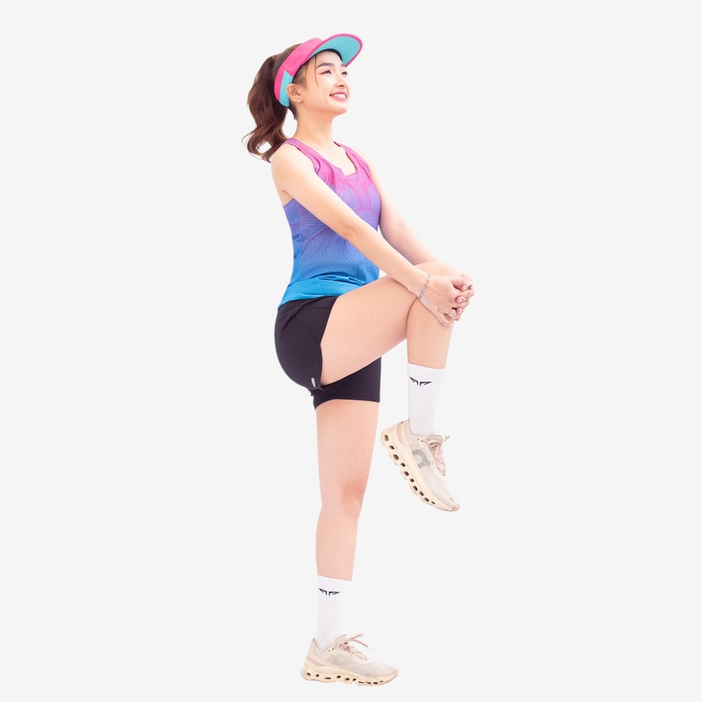 Áo Singlet Chạy Bộ Nữ Wolf Active Run Original W106, Áo Ba Lỗ Chạy Bộ Thoáng Khí, Màu Sắc Nổi Bật