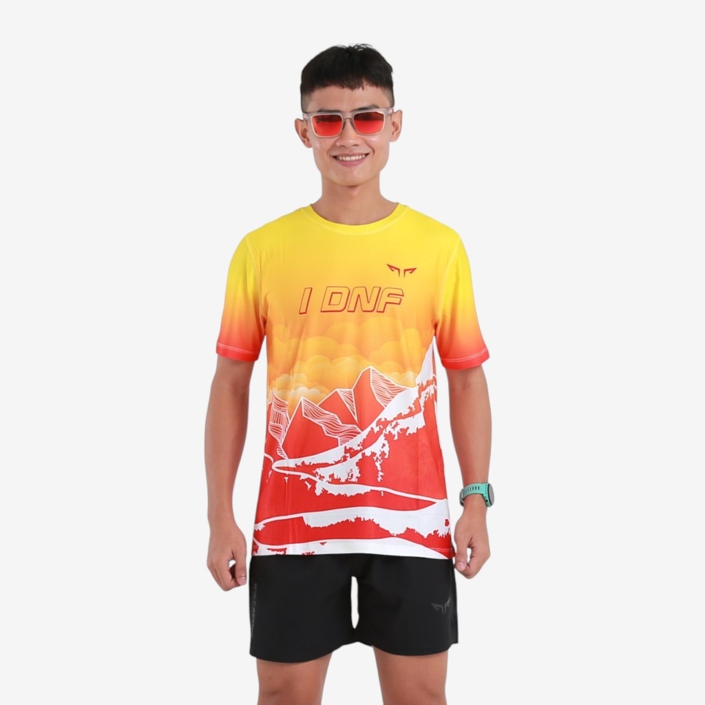 Áo Chạy Bộ Wolf Active DNF Unstoppable 09 , Chất Vải Wolf Acive Co Giãn 4 Chiều, Nhanh Khô