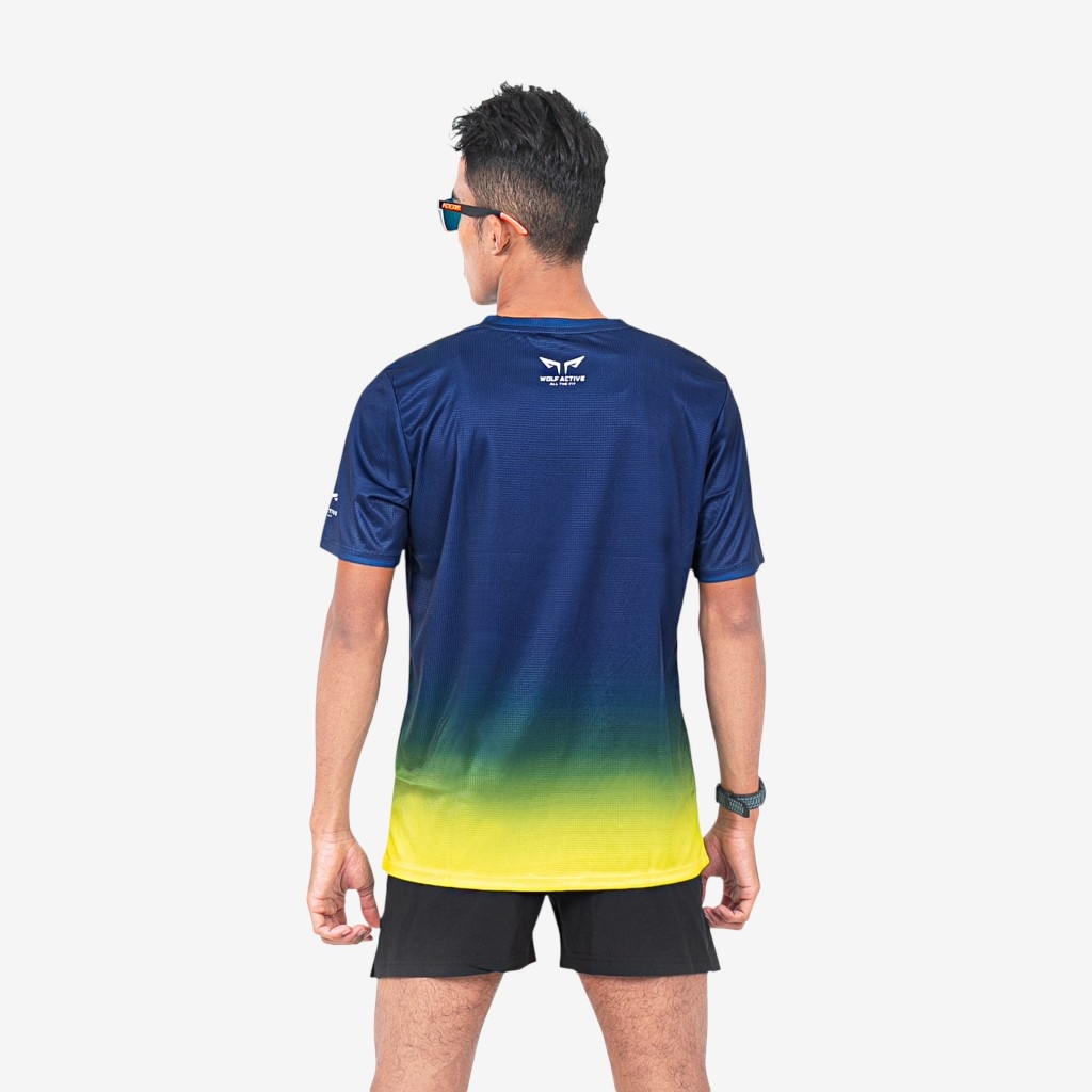 Áo Chạy Bộ Nam Wolf Active Base Run 225 Chất Vải Thoáng Mát Co Giãn Thoải Mái, Nhanh Khô