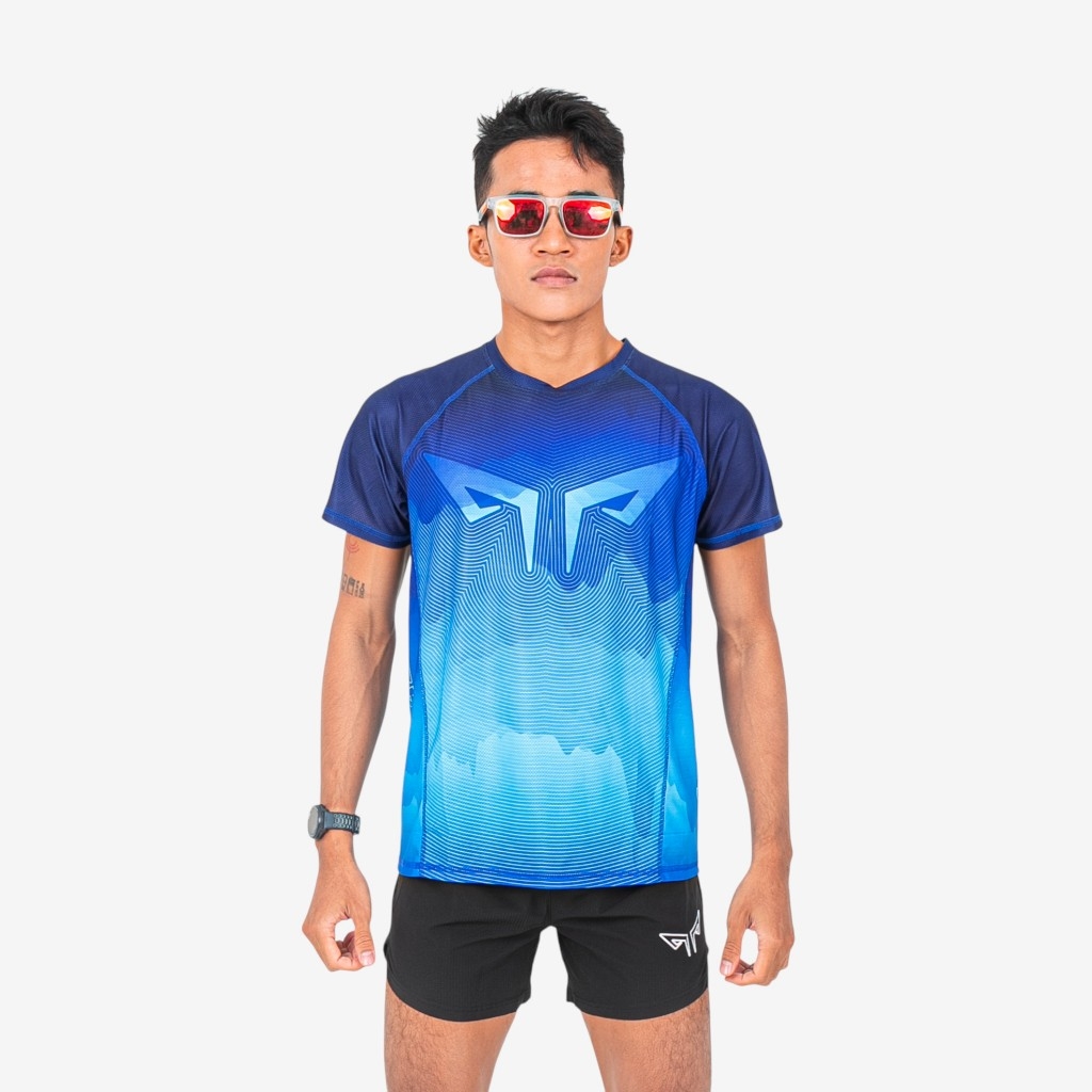 Áo Thun Nam Chạy Bộ Wolf Active Signature W212, Chất Vải Cao Cấp, Nhẹ, Nhanh Khô, Co Giãn 4 Chiều