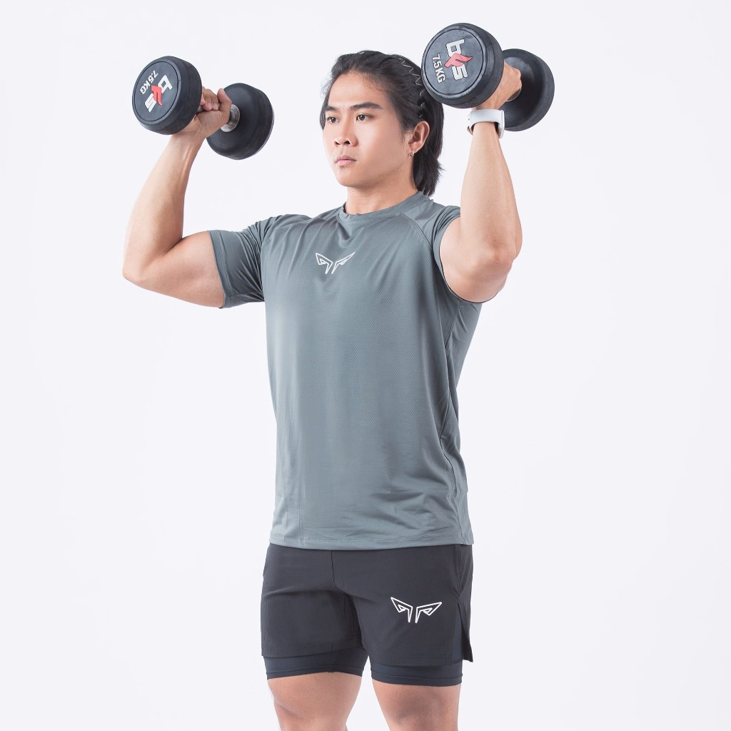 Áo Tập Gym Nam Wolf Active Muscle Flex W147, Chất Vải Wolf Pro Cao Cấp, Mềm Mịn, Co Giãn 4 Chiều