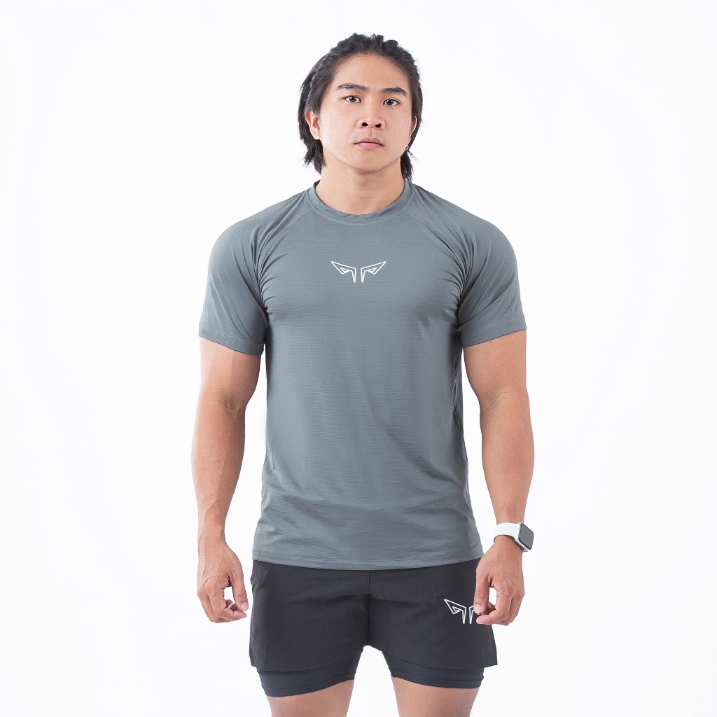 Áo Tập Gym Nam Wolf Active Muscle Flex W147, Chất Vải Wolf Pro Cao Cấp, Mềm Mịn, Co Giãn 4 Chiều