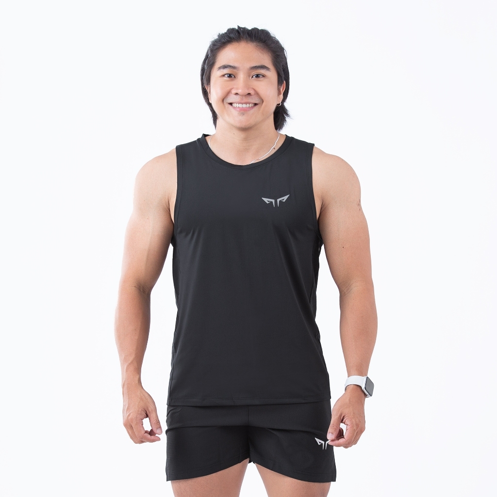 Áo Tanktop Thể Thao Wolf Active Essential 96, Chất Liệu Mát Mẻ, Co Giãn 4 Chiều, Thấm Hút Mồ Hôi