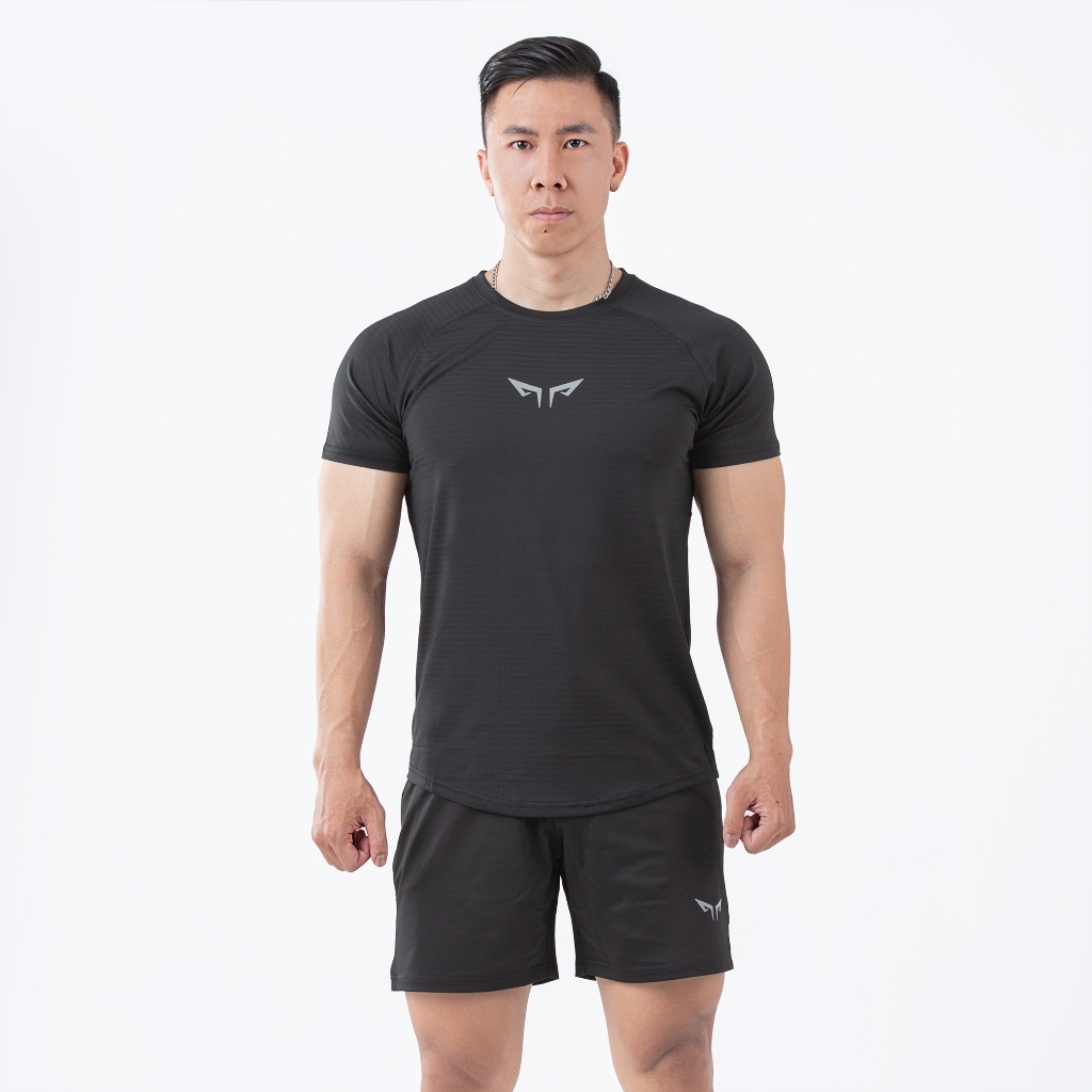 Áo Thể Thao Nam Wolf Active Powerfit W191, Áo Thể Thao Vải Active Max Mềm Mịn, Thấm Hút Mồ Hôi Tốt