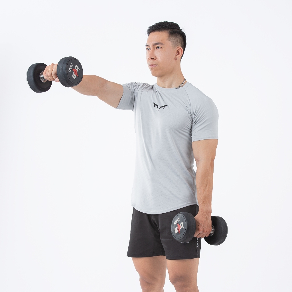 Áo Thể Thao Nam Wolf Active Powerfit W191, Áo Thể Thao Vải Active Max Mềm Mịn, Thấm Hút Mồ Hôi Tốt