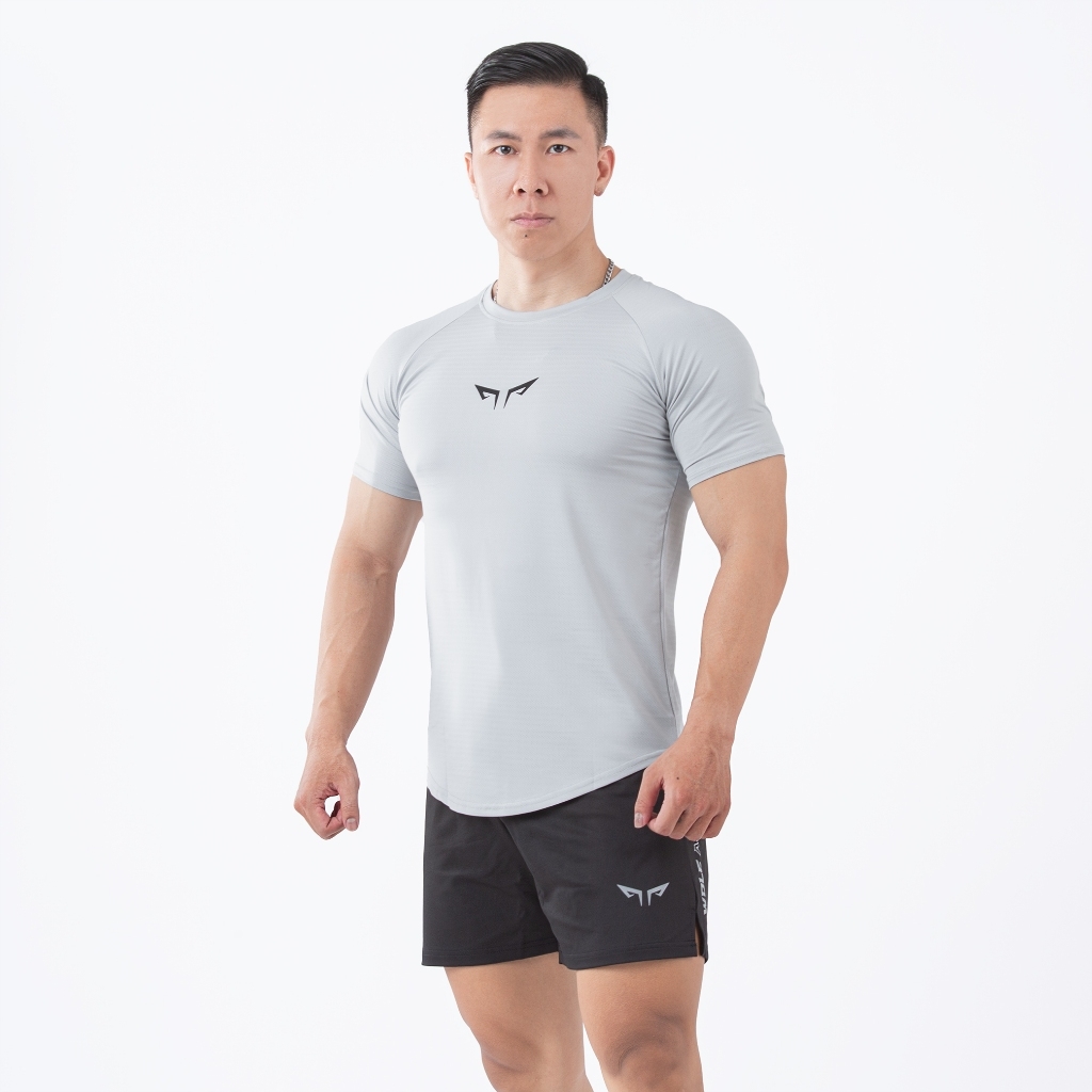 Áo Thể Thao Nam Wolf Active Powerfit W191, Áo Thể Thao Vải Active Max Mềm Mịn, Thấm Hút Mồ Hôi Tốt