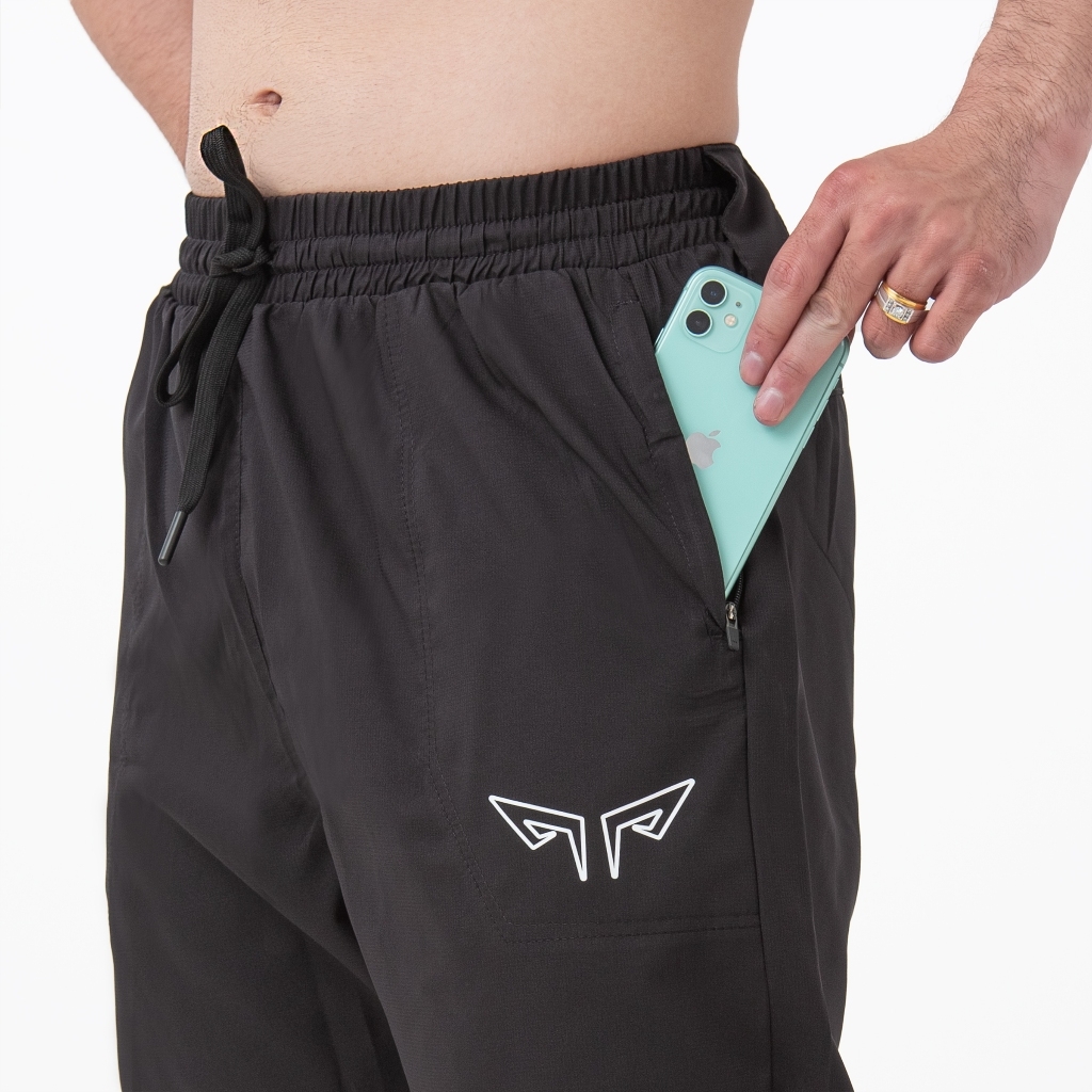 Quần Jogger Thể Thao Nam Wolf Active Essential W170, Chất Vải Siêu Nhẹ, Thoáng Khí, Mát Mẻ, Nhanh Khô