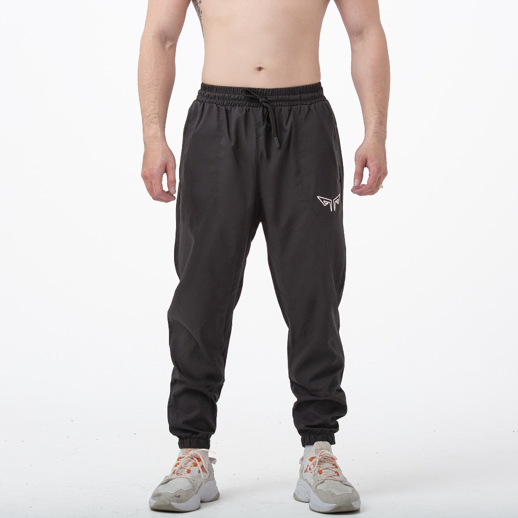Quần Jogger Thể Thao Nam Wolf Active Essential W170, Chất Vải Siêu Nhẹ, Thoáng Khí, Mát Mẻ, Nhanh Khô
