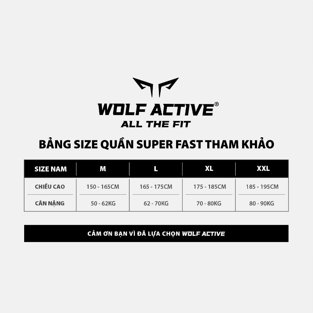 Quần Short Chạy Bộ Nam Wolf Active Wolf Lite W152, Quần Chạy Nhẹ, Nhanh Khô, Thoáng Mát