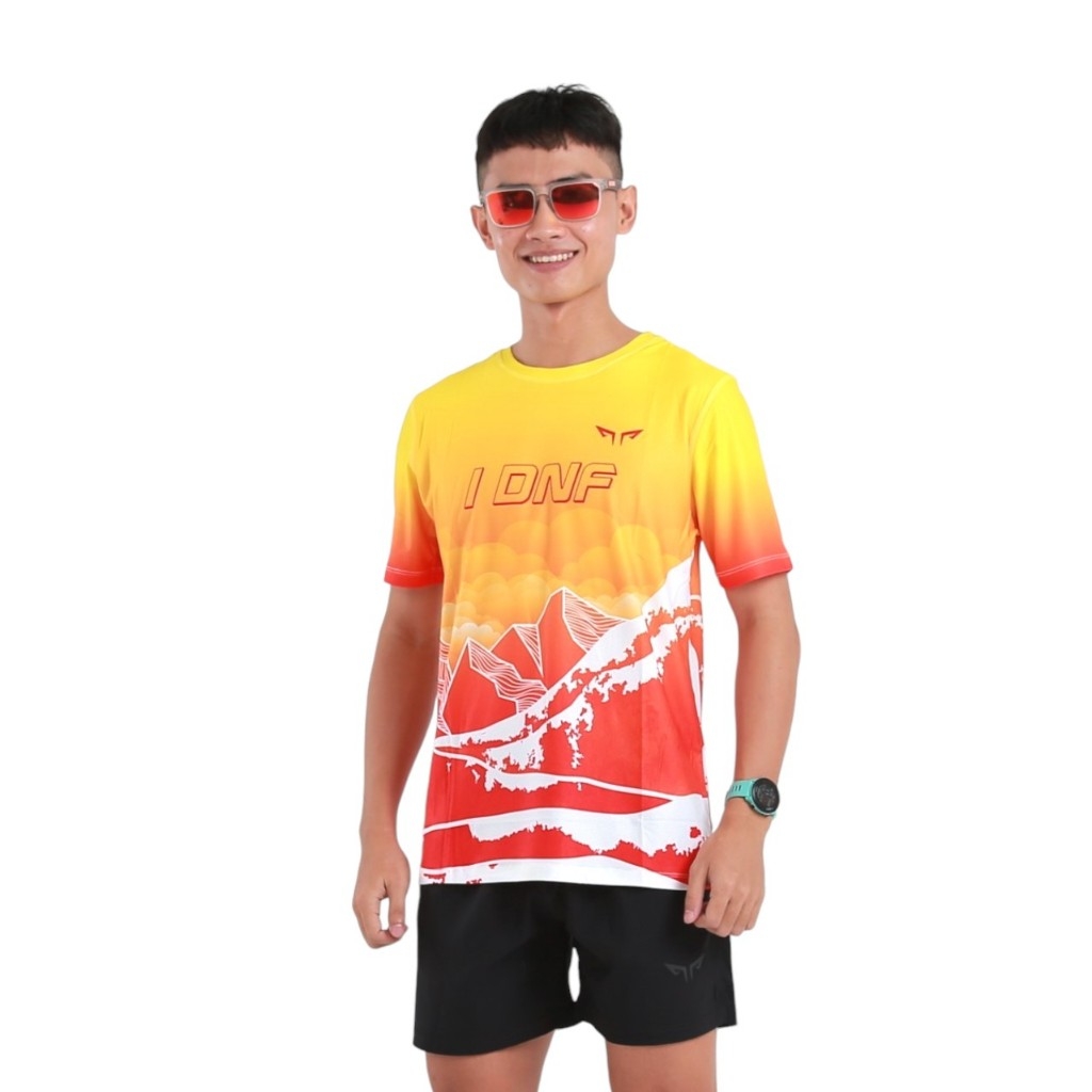 Áo Chạy Bộ Wolf Active DNF Unstoppable 09 , Chất Vải Wolf Acive Co Giãn 4 Chiều, Nhanh Khô