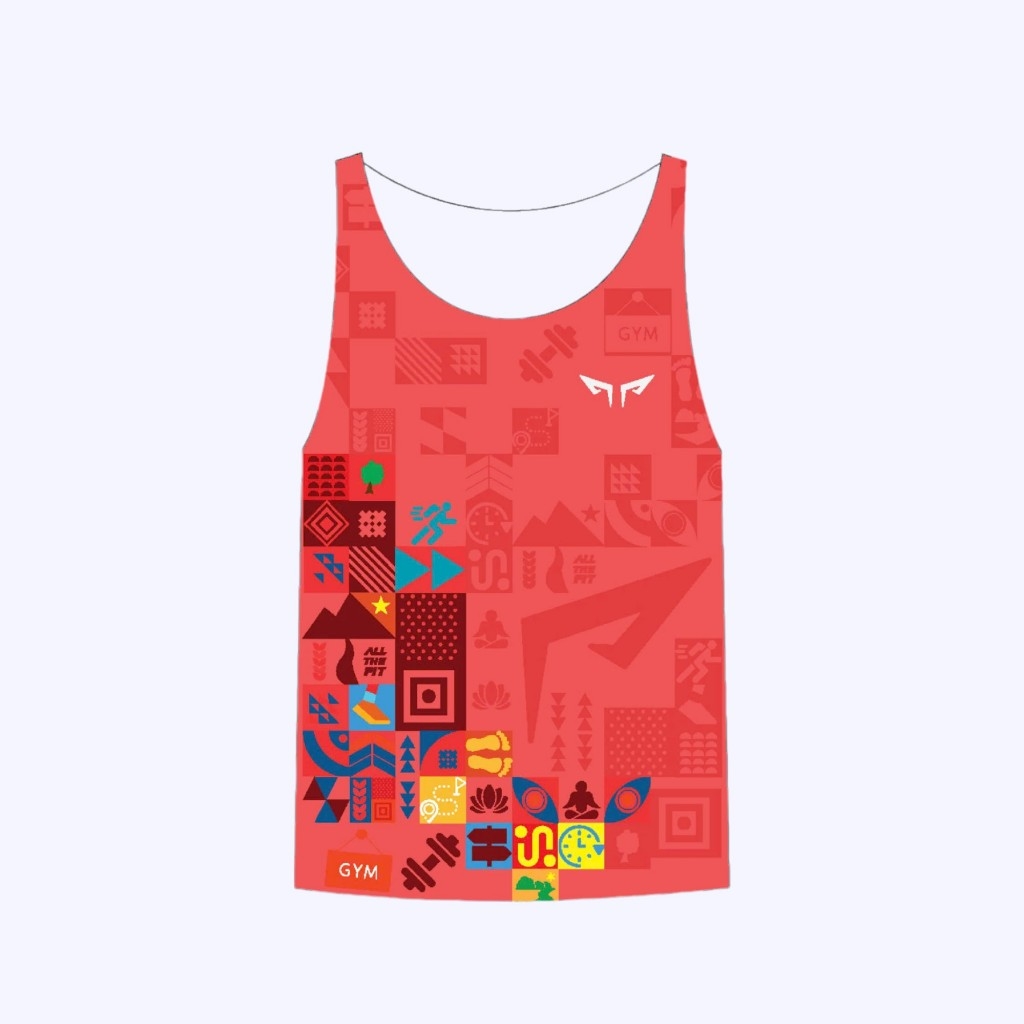 Áo Chạy Bộ Nam Wolf Active, Áo Ba Lỗ Chạy Bộ, Chất Vải Active Max Mềm Mịn, Thấm Hút Mồ Hôi Tốt