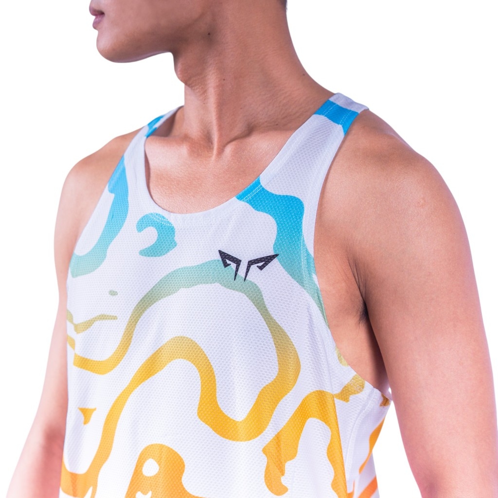 Áo Chạy Bộ Singlet Wolf Active Mạch Ngầm W29, Chất Vải Mỏng Nhẹ, Nhanh Khô, Co Giãn 4 Chiều