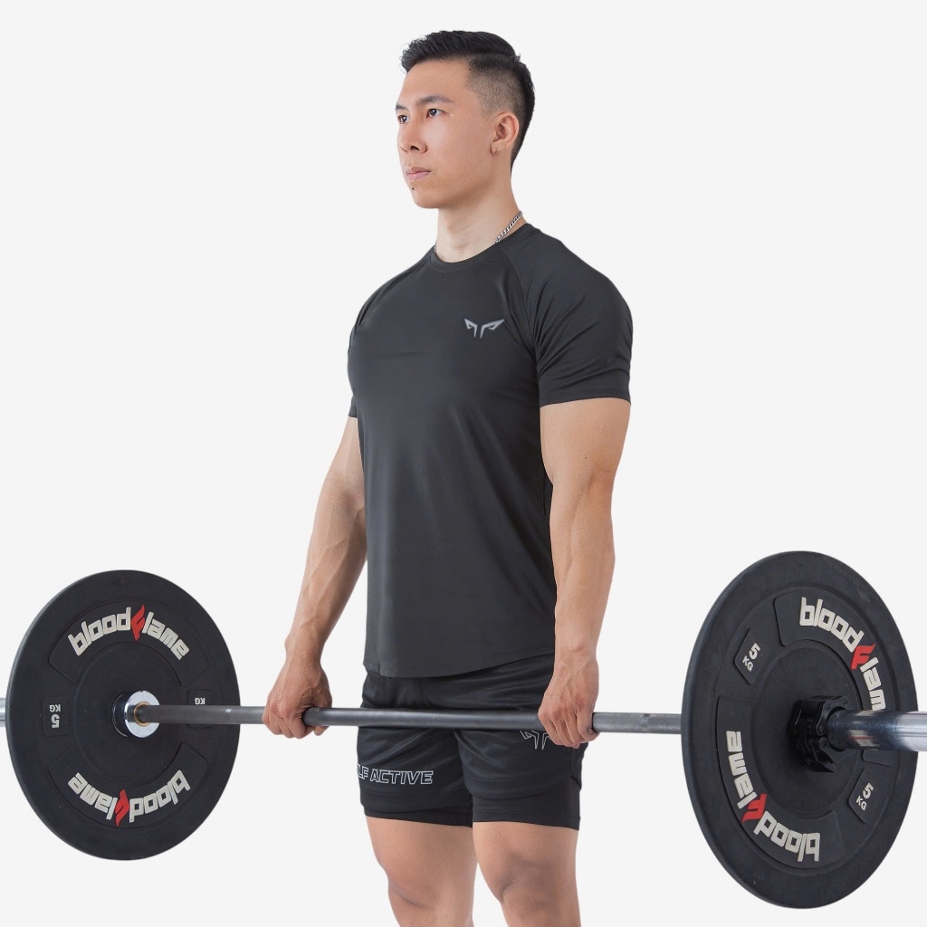Áo Thể Thao Nam Wolf Active Multi Sports 2 W40, Áo Tập Gym Nam, Thấm Hút Mồ Hồi, Mát Mẻ, Tôn Dáng