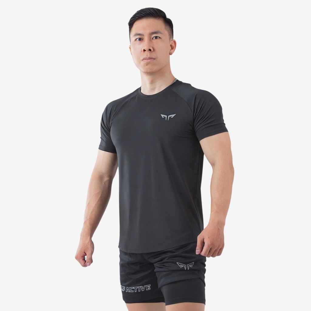 Áo Thể Thao Nam Wolf Active Multi Sports 2 W40, Áo Tập Gym Nam, Thấm Hút Mồ Hồi, Mát Mẻ, Tôn Dáng