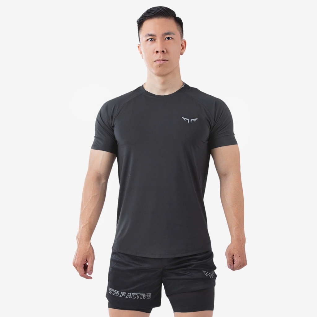 Áo Thể Thao Nam Wolf Active Multi Sports 2 W40, Áo Tập Gym Nam, Thấm Hút Mồ Hồi, Mát Mẻ, Tôn Dáng