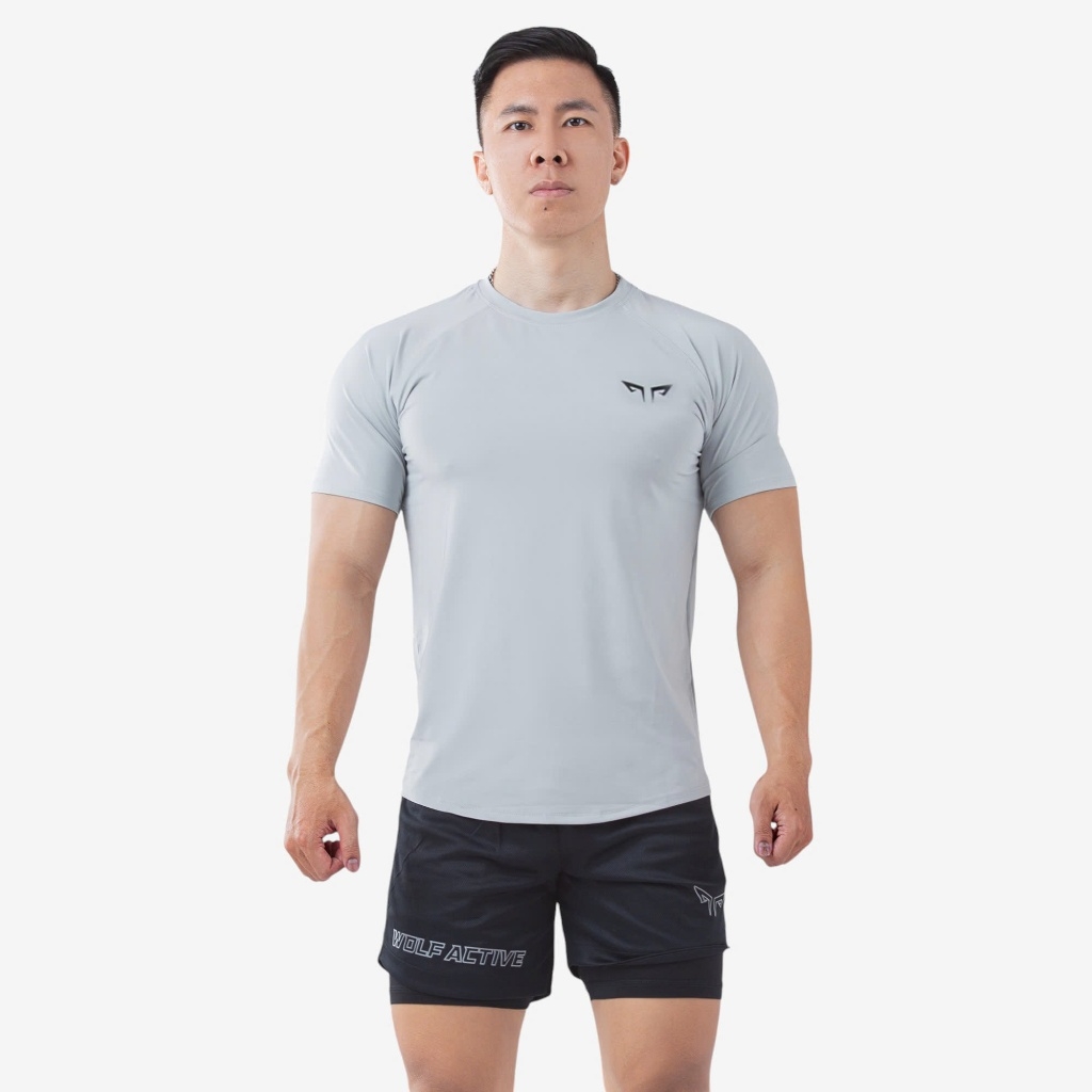 Áo Thể Thao Nam Wolf Active Multi Sports 2 W40, Áo Tập Gym Nam, Thấm Hút Mồ Hồi, Mát Mẻ, Tôn Dáng