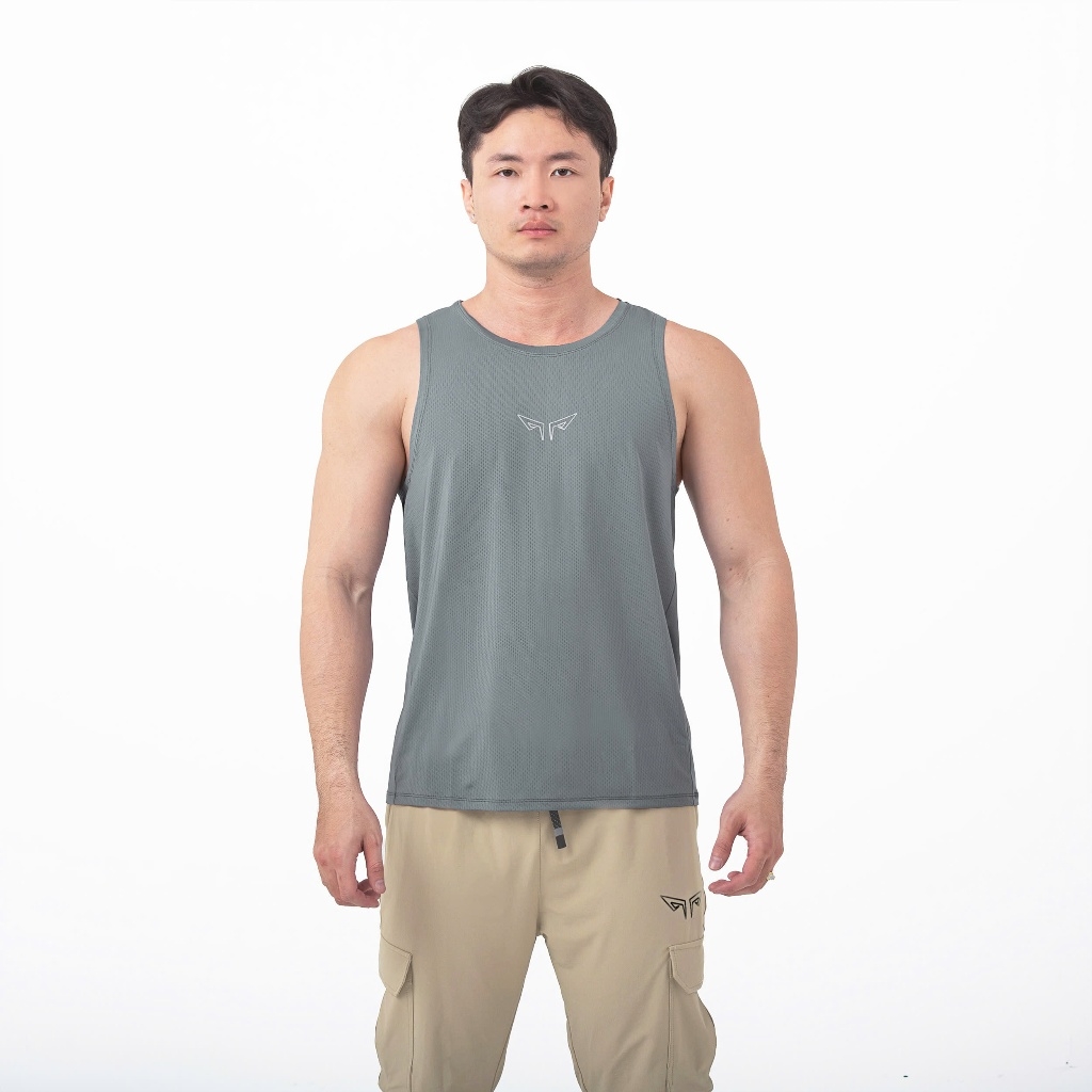 Áo Tanktop Gym Nam Wolf Active Fitcore 157, Chất Vải Maxcool Mềm Mịn, Thoáng Khí, Co Giãn 4 Chiều