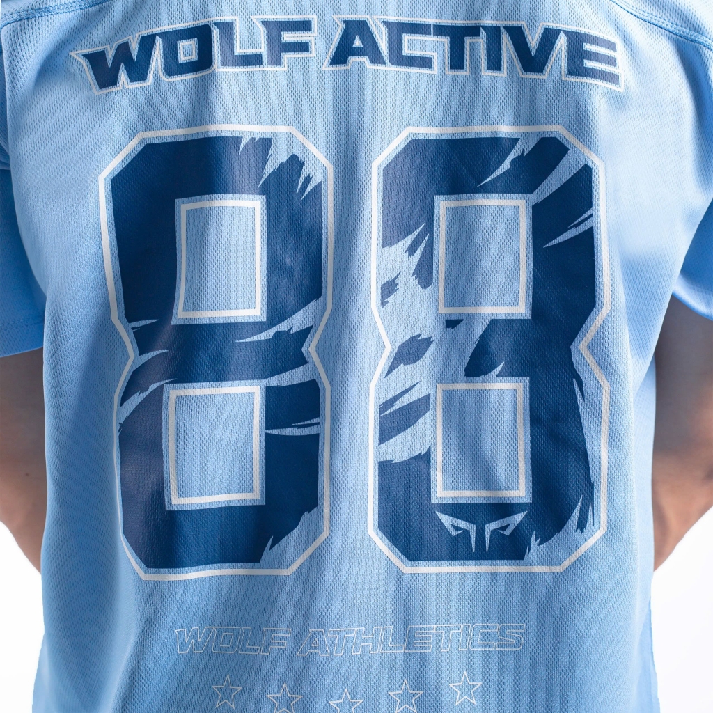 Áo Oversize Thể Thao Wolf Active Titan Strength W202, Nhẹ, Thoáng Khí, Mát Mẻ