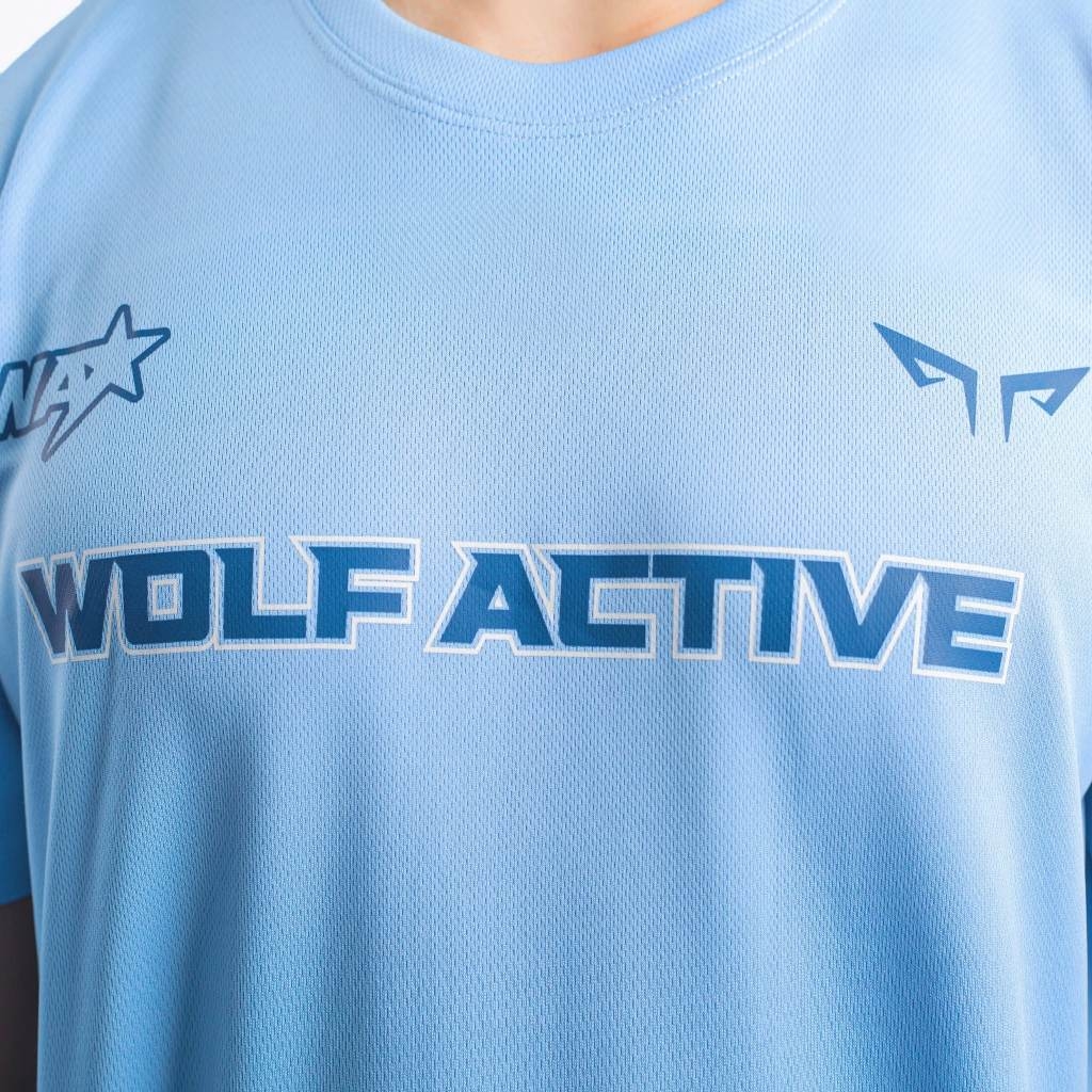 Áo Oversize Thể Thao Wolf Active Titan Strength W202, Nhẹ, Thoáng Khí, Mát Mẻ