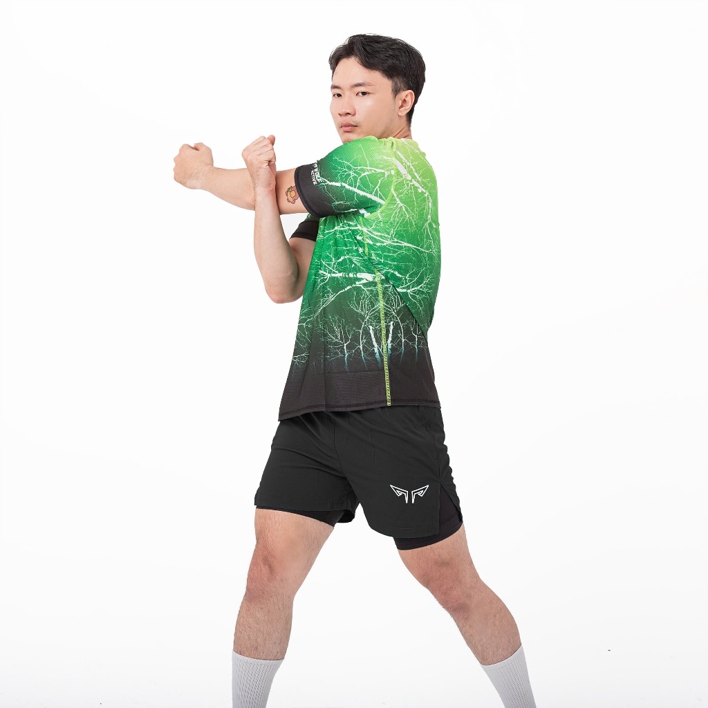 Áo Thun Nam Chạy Bộ Wolf Active Winter Light W142, Chất Vải Wolf Active Nhẹ, Nhanh Khô, Thoải Mái