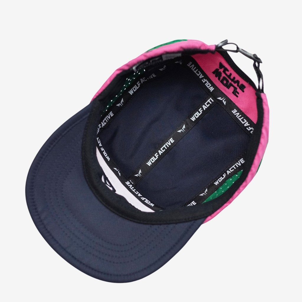 Nón Thể Thao Unisex Wolf Active Original 172B, Nón Chạy Bộ, Phối Màu (Hồng, Xanh lá, Xanh navy)