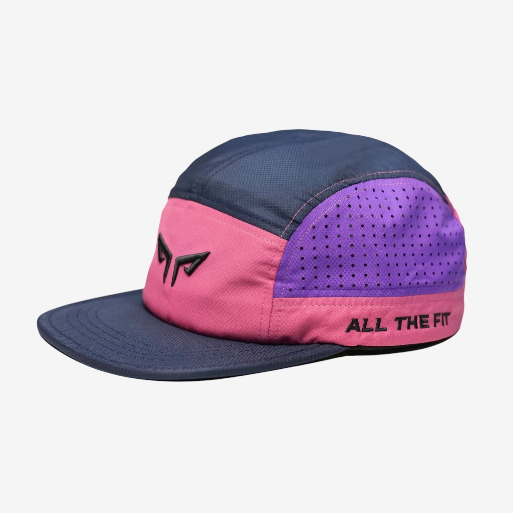 Nón Chạy Bộ Unisex Wolf Active Original 172F, Phối Màu (Tím, Hồng, Xanh navy)