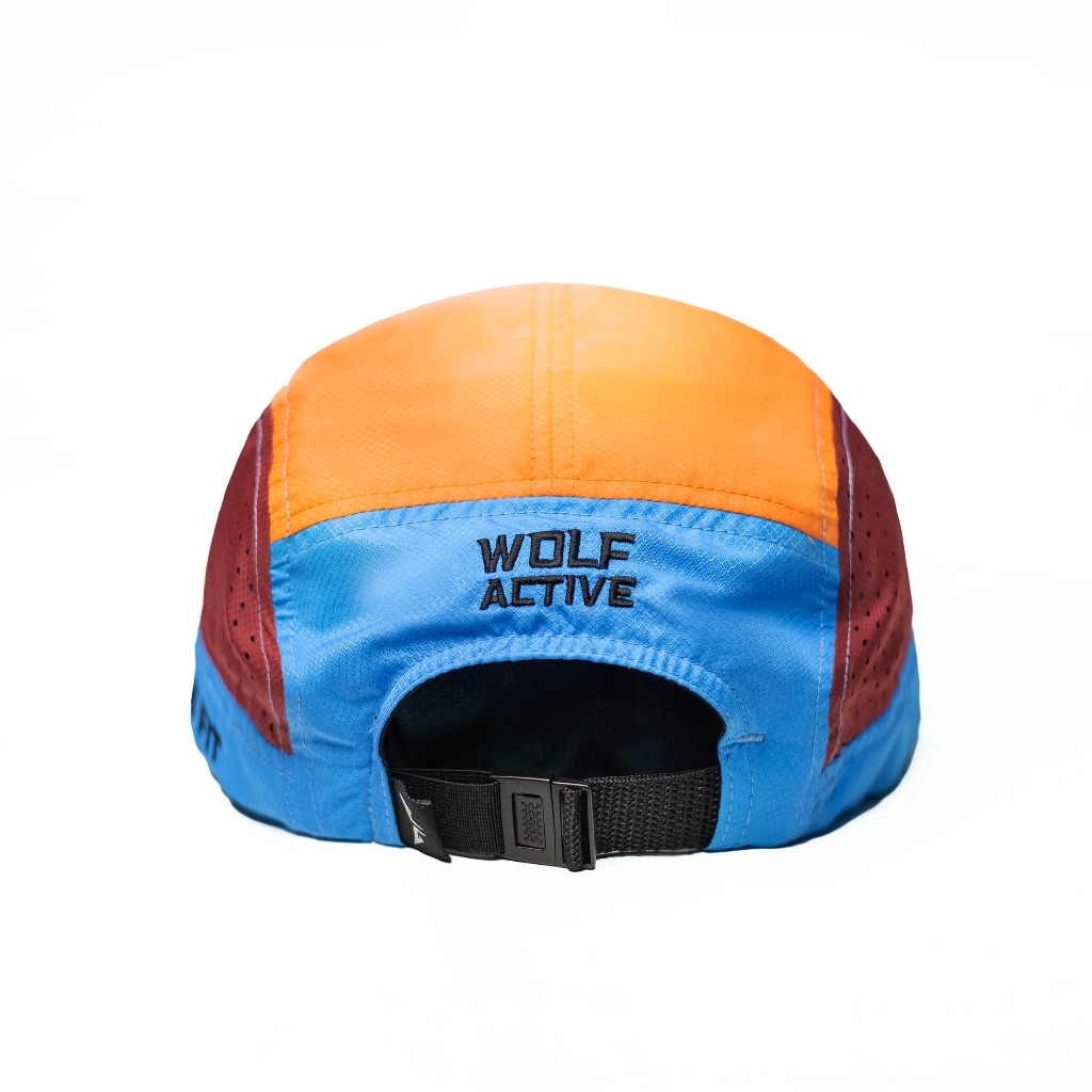 Nón Chạy Bộ Unisex Wolf Active Original 172D, Nón Thể Thao Phối Màu Nổi Bật, Nhẹ, Nhanh Khô