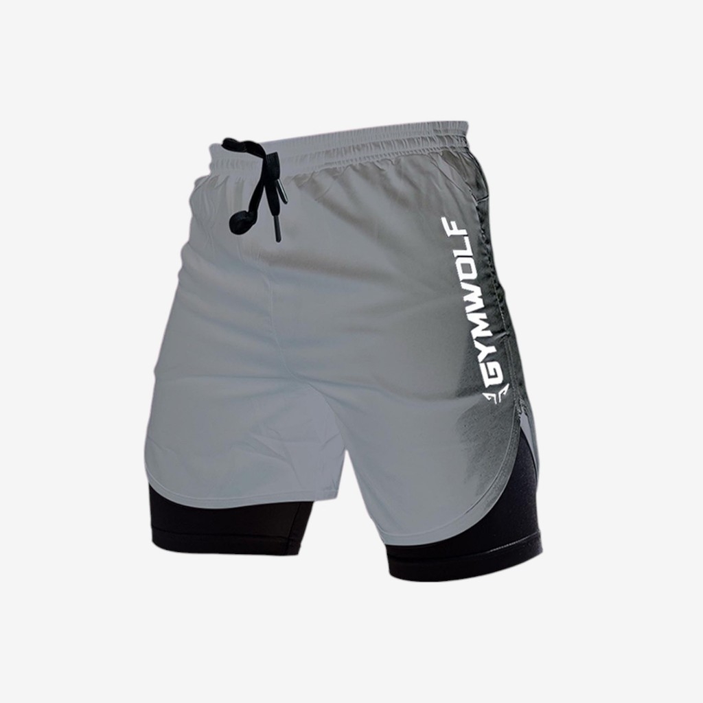 Quần 2 Lớp Fast & Fly W56 , Quần Thể Thao 2 Lớp Cho Gym Nhiều Túi, Chạy Bộ, Đạp Xe Co Giãn 4 Chiều