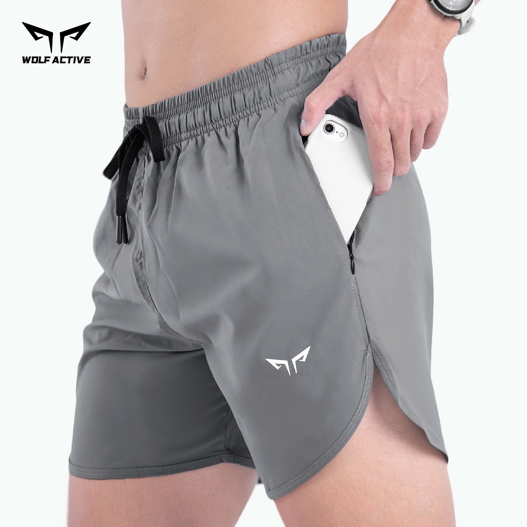 Quần Chạy Bộ Nam Wolf Active Fast & FLy Run W105, Quần Thể Thao Nhẹ, Thoáng Mát, Co Giãn Khi Vận Động
