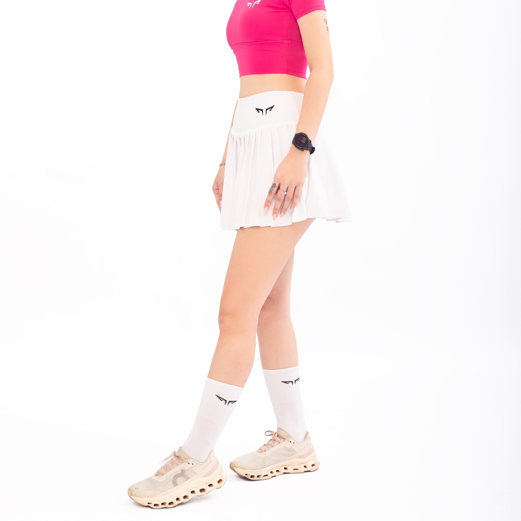 Chân Váy Nữ Thể Thao Wolf Active Essential Skirt W169, Chất Vải Thun Poly Mềm Mịn, Có Túi Trong