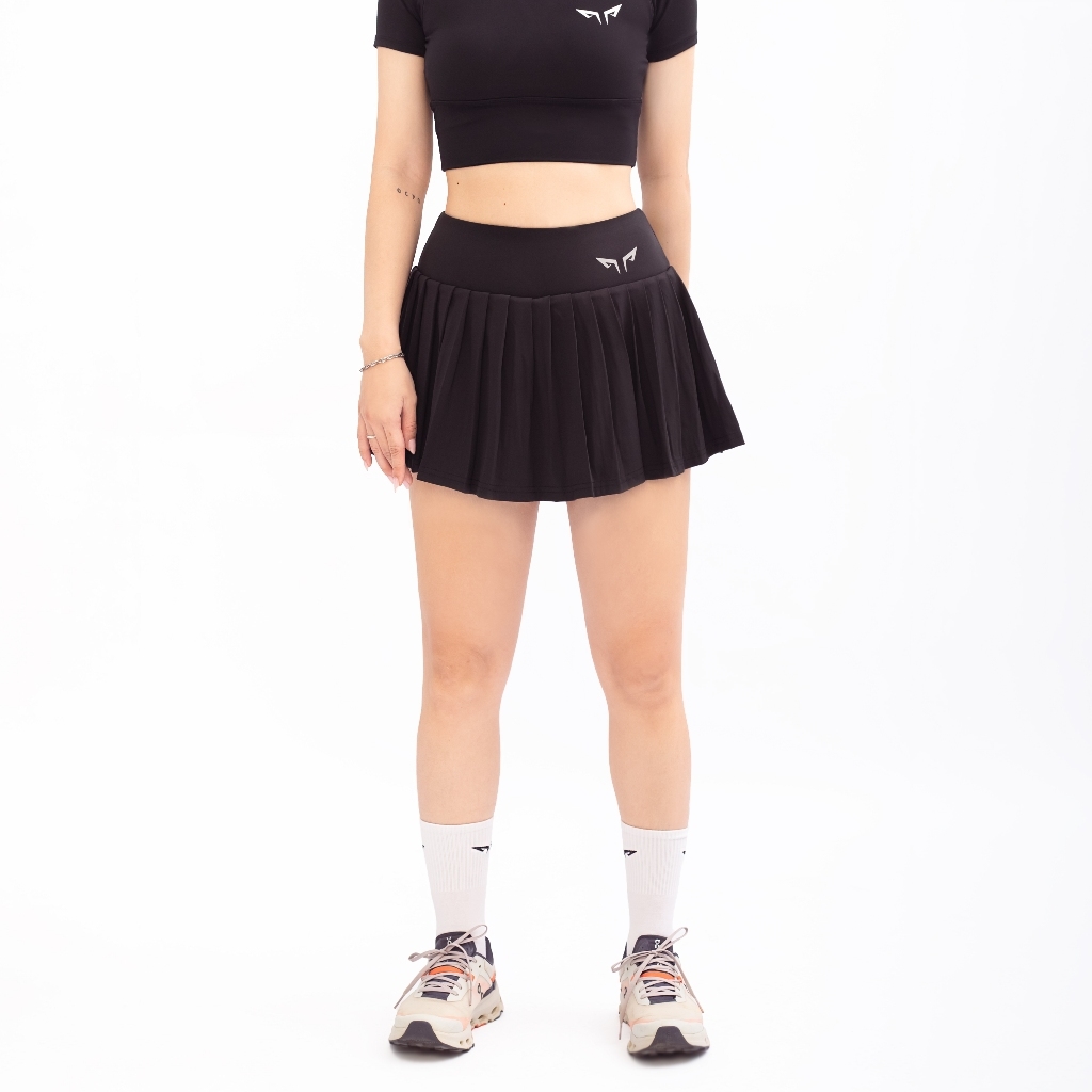 Chân Váy Nữ Thể Thao Wolf Active Essential Skirt W169, Chất Vải Thun Poly Mềm Mịn, Có Túi Trong