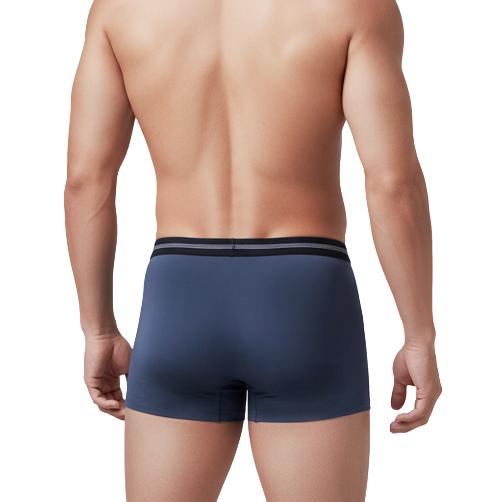 Quần Lót Nam Thể Thao Wolf Active x iBasic PANM152 Phom Trunk Không Đường May
