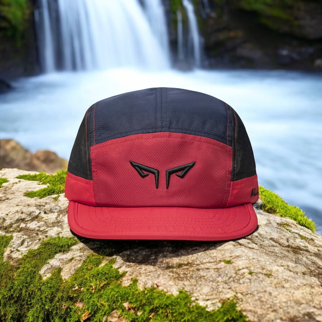 Nón Chạy Bộ Unisex Wolf Active Original 172A, Phối Màu (Đỏ, Đen,Xanh navy)