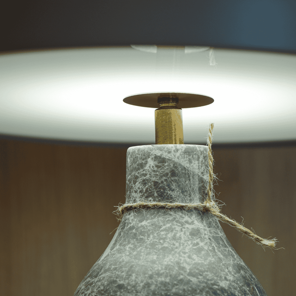 Rivius Gralune - Đèn Bàn Đá Tối Giản Thiên Nhiên