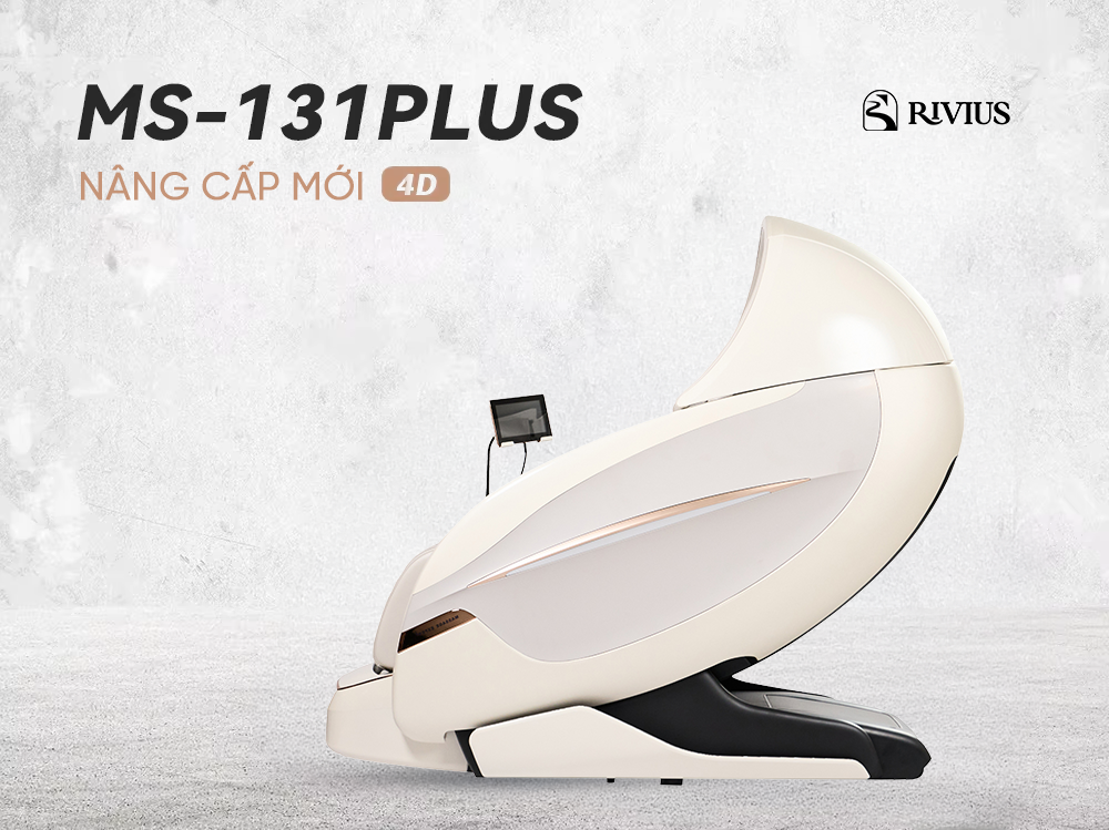 Rivius Auralis – Ghế Massage 4D Art Motion: Trải Nghiệm Cá Nhân Hóa Hoàn Hảo