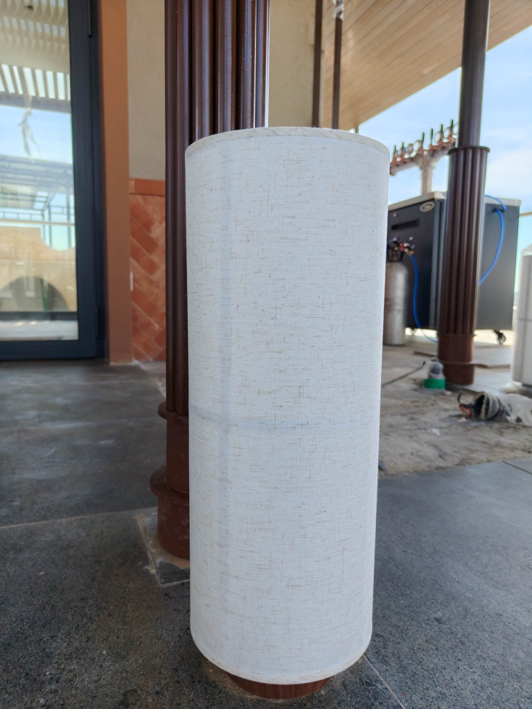 Rivius Linéa - Đèn Vải Trụ Hiện Đại Tối Giản