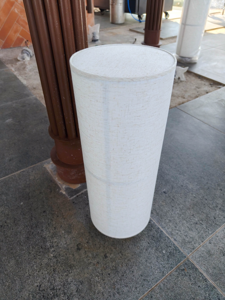 Rivius Linéa - Đèn Vải Trụ Hiện Đại Tối Giản