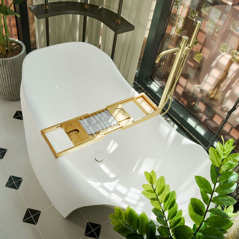 Rivius Elava - Bồn Tắm Nằm Dáng Sóng Thanh Nhẹ