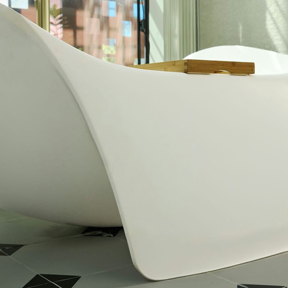 Rivius Elava - Bồn Tắm Nằm Dáng Sóng Thanh Nhẹ