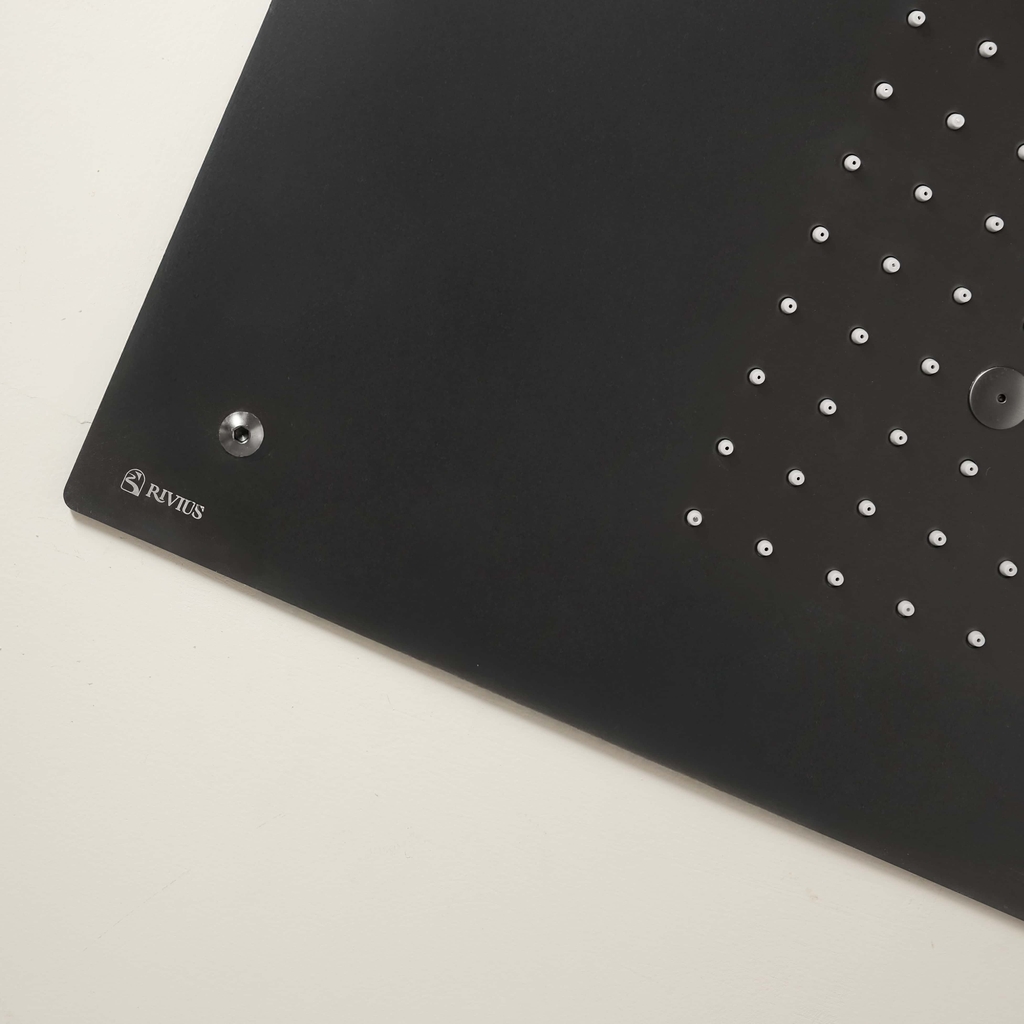 Rivius Aquanox – Bộ Vòi Sen Sắc Đen Với Bảng Điều Khiển Hiện Đại